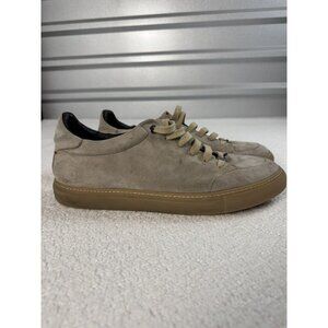 ISAIA MENS SNEAKER 100% CALF'S LEATHER LOW TOP FASHION SNEAKER SHOE SIZE 11